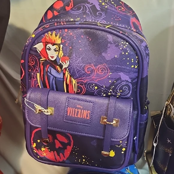 Disney Villains Purple and Red Backpack 99167-1.jpg main image 2